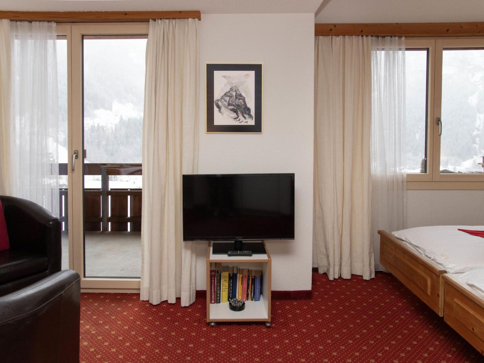 Apartment Chalet Abendrot Apartments-10 By Interhome 그린델발트 외부 사진
